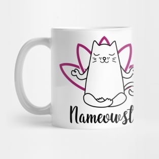 Namaste Cat Mug